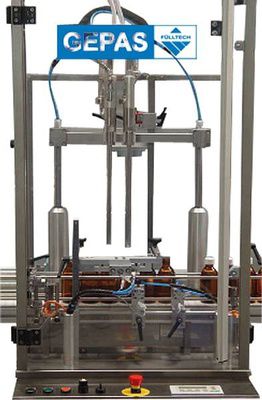 Riempitrice interamente automatica - LK50-1000 - GEPAS mbH - per bottiglie / per liquido / per prodotti pastosi