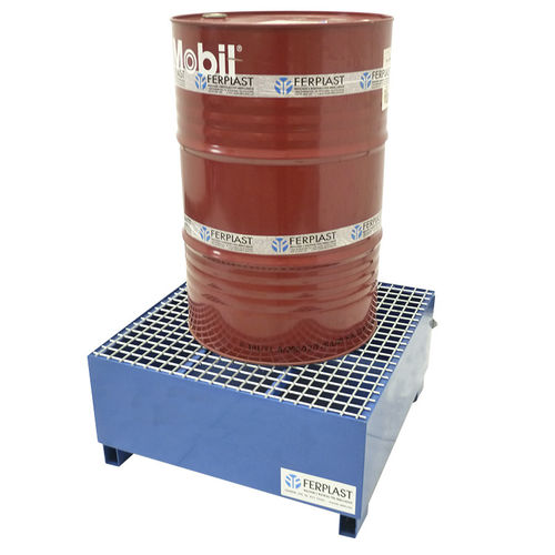 Vasca di raccolta per fusti - FPB821/822/824/808 - Ferplast - in acciaio / con griglia zincata