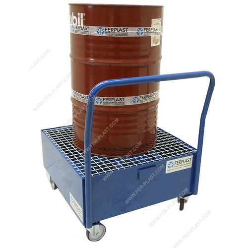 Vasca di raccolta per fusti - FPB821R, FPB822R - Ferplast - in acciaio / amovibile / con griglia zincata