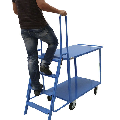 Carrello per preparazione di ordini - MOD. 70 - Ferplast - in metallo / a ripiani / multiuso