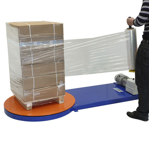 Avvolgitrice fasciapallet a tavola rotante - FP ECO 1.5 - Ferplast - manuale / frenatura meccanica / per l'industria alimentare e delle bevande