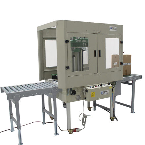 Sigillatrice di cartoni / casse a doppi lembi - GEM X 520/670/820 - Ferplast - nastro adesivo / automatica / completamente automatica