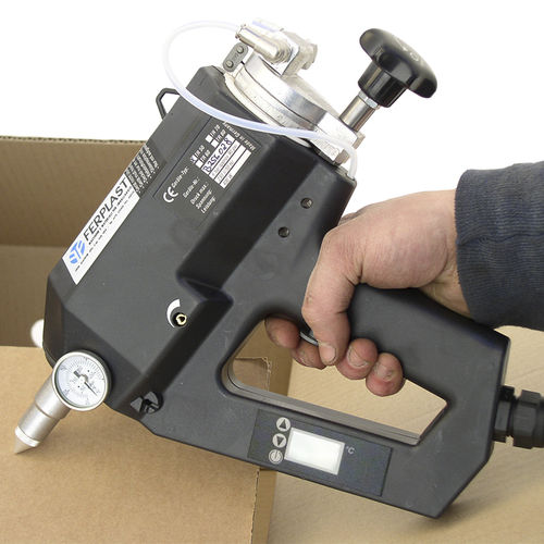 Pistola di estrusione - TR 50 - Ferplast - per colla termofusibile / manuale / elettrica