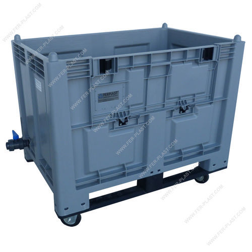 Contenitore industriale - CF5 series - Ferplast - in metallo / impilabile