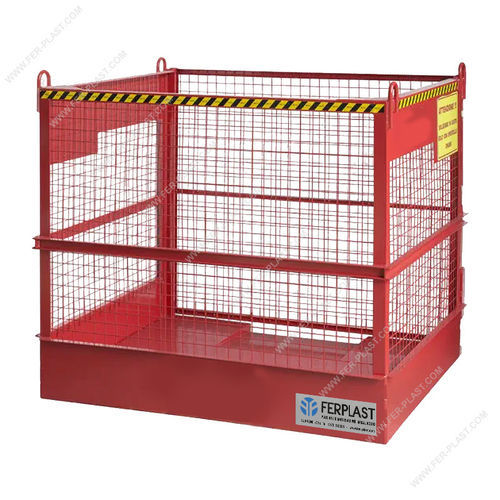 Contenitore per movimentazione - FP B392 - Ferplast - di sicurezza / per pallet / in filo metallico