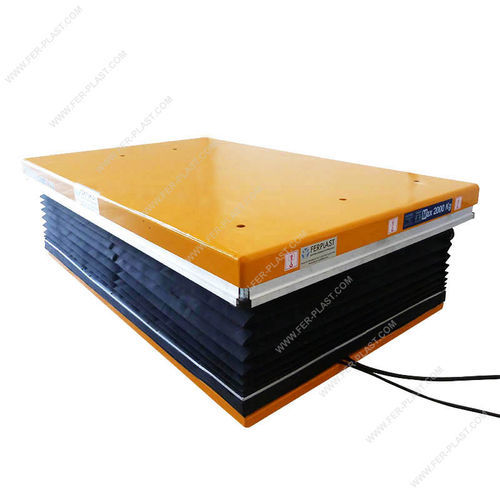 Piattaforma elevatrice a forbice fissa - HW-C series - Ferplast - idraulica / elettrica