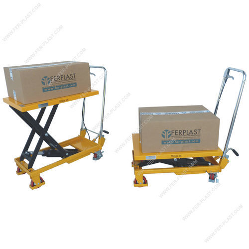Piattaforma elevatrice a forbice su ruota - FP SPA series - Ferplast - fissa / idraulica