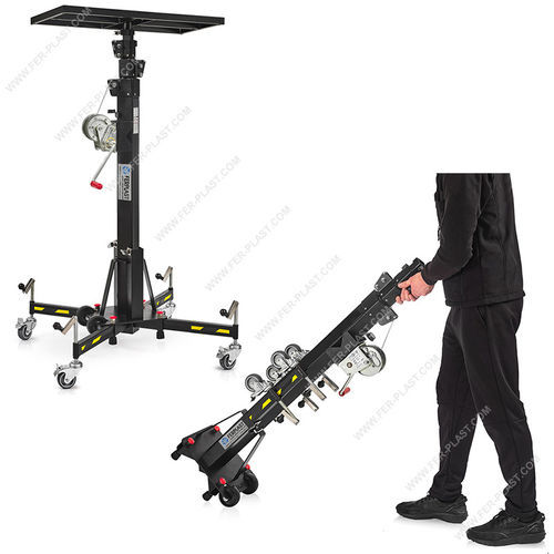 Sollevatore con braccio telescopico - FP-TEL series - Ferplast - manuale / per vernice in polvere / per argano