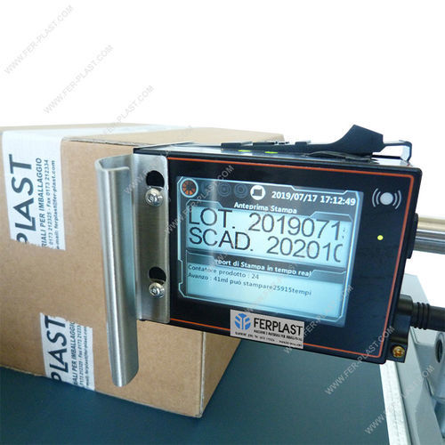Marcatore codificatore a getto d'inchiostro - FPA2-SMART - Ferplast - per etichette / per scatole in cartone / per linea di produzione