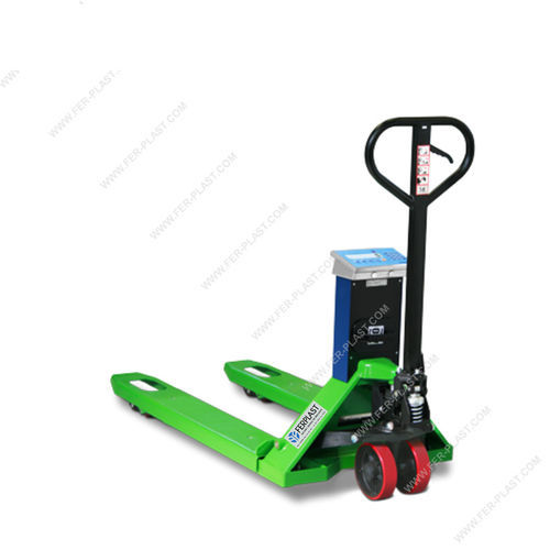 Transpallet idraulico - FP LOG ORTO series - Ferplast - manuale / in acciaio inossidabile / con stampante