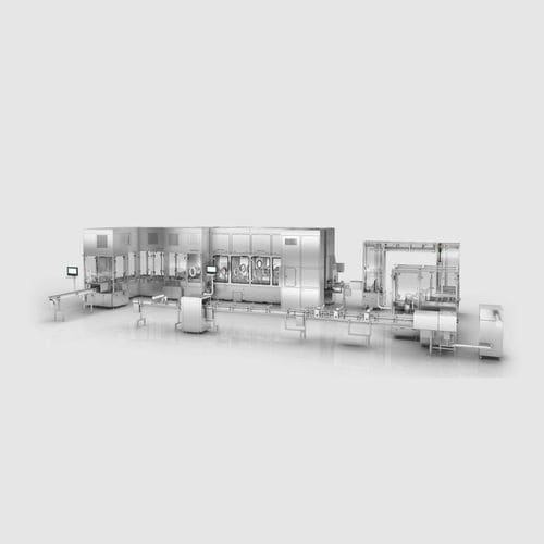 Riempitrice asettica - OPTIMA packaging group GmbH - per cartucce / per siringhe / per fiale