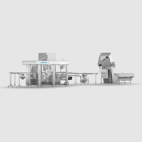 Incapsulatrice a scatto - Rotocap - OPTIMA packaging group GmbH - a moto continuo / interamente automatica / per alimenti