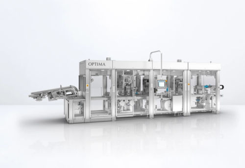 Macchina di riempimento e tappatura per sacchetti - CFL 10 - OPTIMA packaging group GmbH - per l'industria agroalimentare