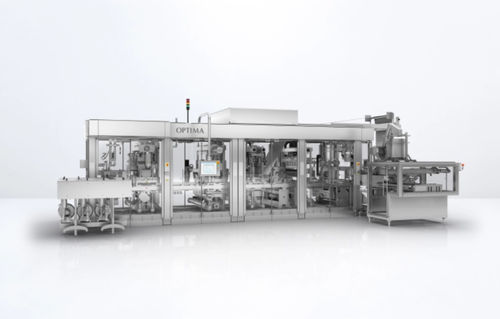 Macchina di riempimento e tappatura per sacchetti - CFL 40 - OPTIMA packaging group GmbH - per l'industria agroalimentare