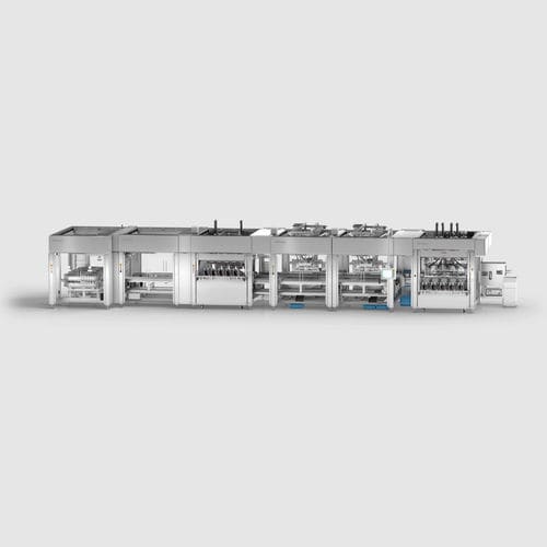 Incartonatrice orizzontale - CBF - OPTIMA packaging group GmbH - per l'industria agroalimentare / di scatole