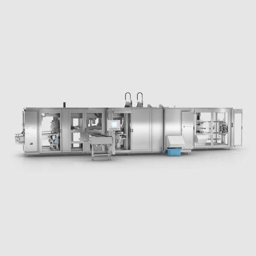 Macchina per imballaggio di pannolino - HSOS7 - OPTIMA packaging group GmbH - automatica / orizzontale / ricambio per neonati
