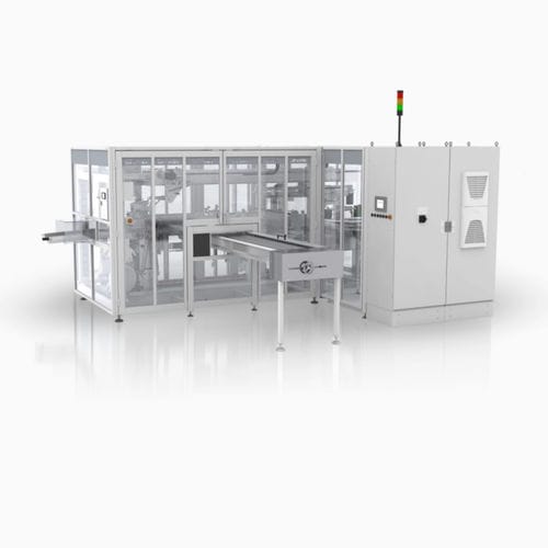 Macchina per imballaggio di pannolino - DS1 - OPTIMA packaging group GmbH - automatica / semiautomatica / in linea