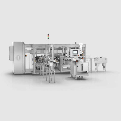 Macchina per imballaggio automatica - WWM5 - OPTIMA packaging group GmbH - in pellicola / compatta / per prodotti igienici