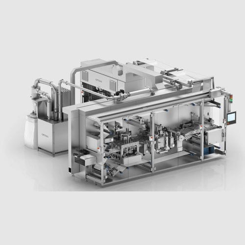 Confezionatrice 4 saldature - CPS - OPTIMA packaging group GmbH - orizzontale / flow-pack / rotativa