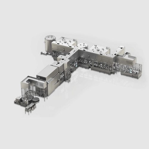 Linea di riempimento sterile - OPTIMA packaging group GmbH - automatica / per bottiglie / per fiale