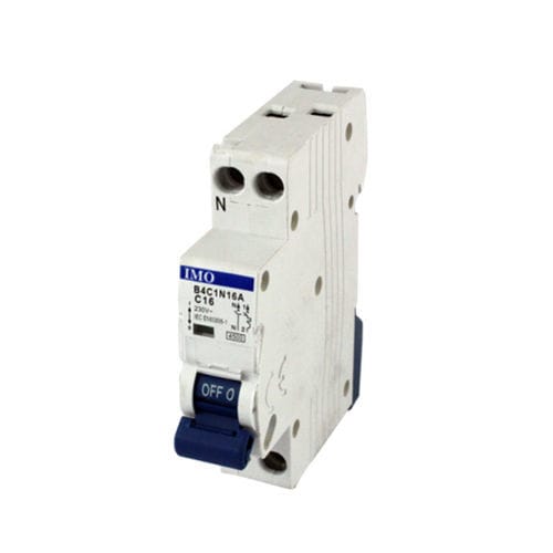 Interruttore automatico piccolo - B4C1N01A - IMO Precision Controls Limited - magnetotermici / di sovraintensità / con dispersione a terra