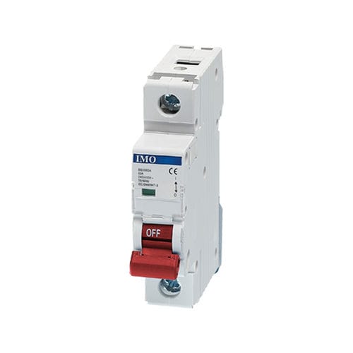 Interruttore-sezionatore manuale - BIS1063A - IMO Precision Controls Limited - a bassa tensione / unipolare / modulare