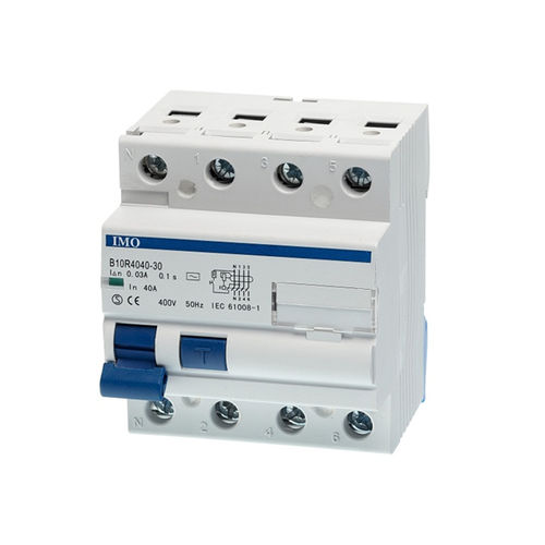 Interruttore differenziale magnetotermici - B10R4025-300 - IMO Precision Controls Limited - di tensione AC / per sovraccarichi / della corrente residua