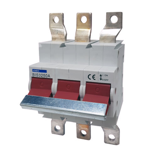 Interruttore-sezionatore manuale - BIS3250A - IMO Precision Controls Limited - a bassa tensione / 3 poli / modulare
