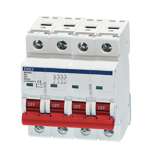 Interruttore-sezionatore manuale - BIS4100C - IMO Precision Controls Limited - a bassa tensione / 4 poli / trifase