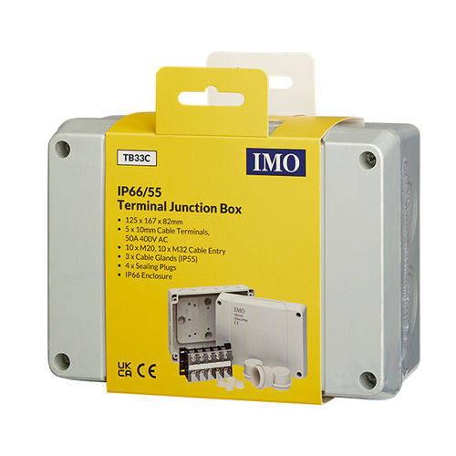 Scatola di derivazione da parete - TB33C - IMO Precision Controls Limited - IP66 / IP55 / in plastica