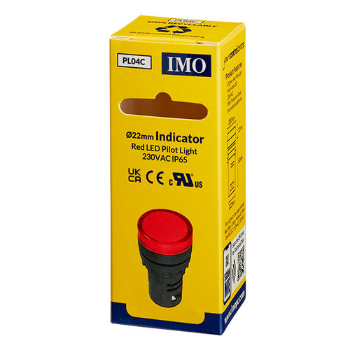 Indicatore luminoso LED - PL04C - IMO Precision Controls Limited - permanente / montato su pannello / IP65