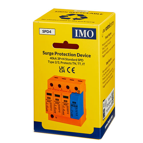 Scaricatore di sovratensione di tipo 2 - SPD4 - IMO Precision Controls Limited - per impianto elettrico / per alimentazione elettrica / contro le sovratensioni