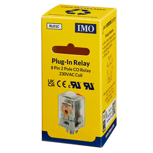 Relè di potenza - RL01C - IMO Precision Controls Limited - 230 V AC / in miniatura / per montaggio in superficie