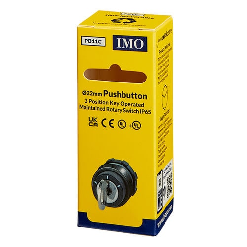 Pulsante a chiave - PB11C - IMO Precision Controls Limited - IP65 / in plastica