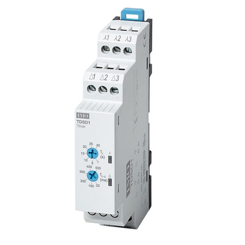 Temporizzatore per avviamento stella-triangolo - TDSD1 - IMO Precision Controls Limited - elettronico / su guida DIN / per relè