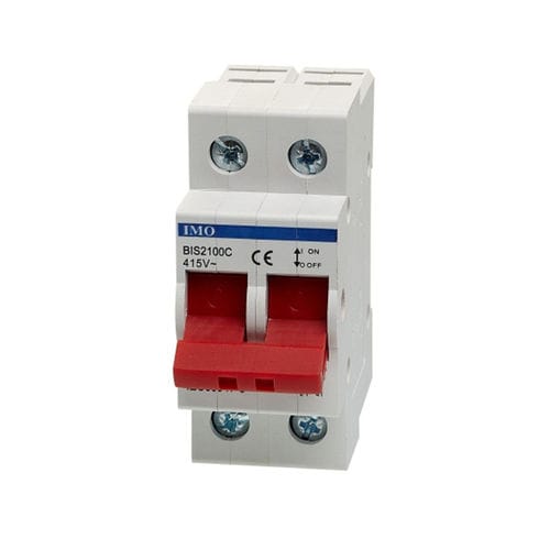 Sezionatore manuale - BIS2100C - IMO Precision Controls Limited - a bassa tensione / 2 poli / AC