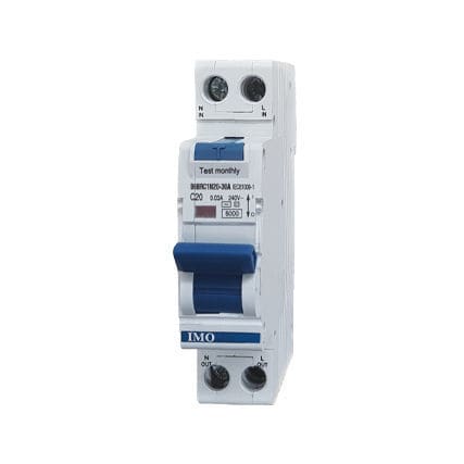 Interruttore differenziale magnetotermici - B6BRC1N25-30-A2 - IMO Precision Controls Limited - per sovraintensità / di tensione / della corrente residua