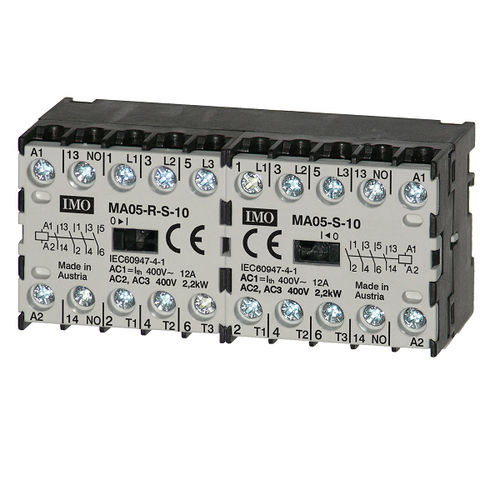 Contattore in miniatura - MA05-R-S-0124AC - IMO Precision Controls Limited - d'inversione / elettromagnetico / AC