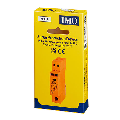 Scaricatore di sovratensione di tipo 2 - SPD1 - IMO Precision Controls Limited - contro le sovratensioni / 2 poli
