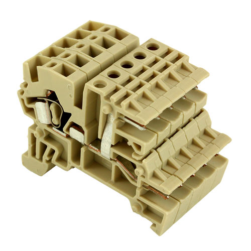 Morsetto componibile a molla - SCS2.5BEIGE - IMO Precision Controls Limited - su guida DIN / per PCB / in materia plastica