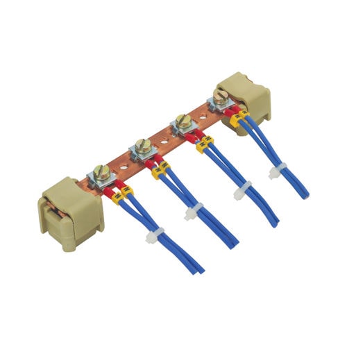 Binario elettrificato in metallo - BB1 - IMO Precision Controls Limited - di corrente / unipolare / per distribuzione