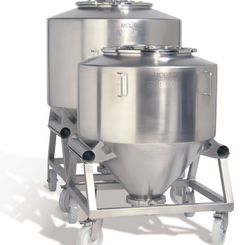 Contenitore IBC in acciaio inossidabile - L.B. Bohle Maschinen und Verfahren GmbH - di stoccaggio / da trasporto