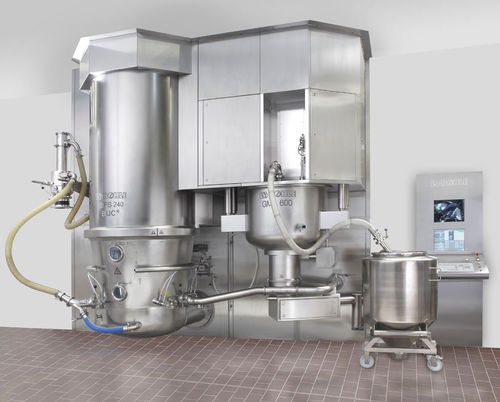 Granulatore per applicazioni farmaceutiche - L.B. Bohle Maschinen und Verfahren GmbH - compatto / multifunzione