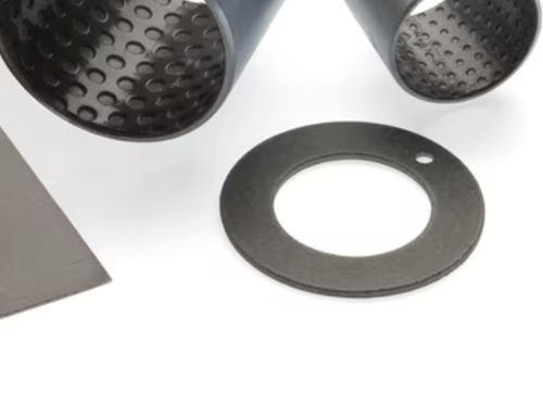 Rondella di appoggio - PCMW series - SKF - arrotondata / in POM / PTFE