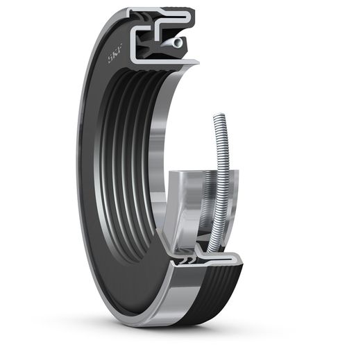 Guarnizione a labbro - MUD11 series - SKF - in acciaio inossidabile / in elastomero / circolare