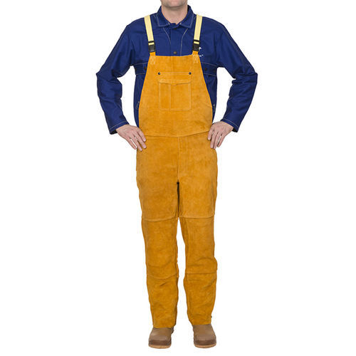 Tuta da lavoro con bretelle da lavoro - 44-2648 - Weldas Europe B.V. - resistente al calore / ignifugo / in pelle
