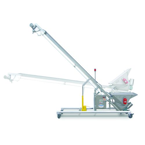 Trasportatore a coclea - Helix® - Hapman - inclinato / da trasporto / flessibile
