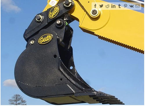 Benna di livellamento - H02 series - Geith International Ltd. - per escavatori / 4 / saldata