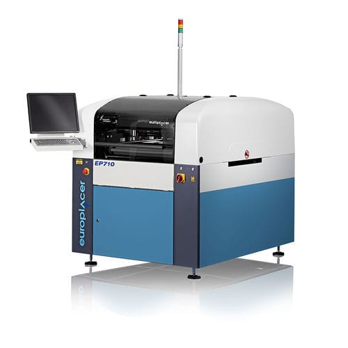 Macchina serigrafica automatica - EP710 - Europlacer - per pasta saldante / SMT / programmabile