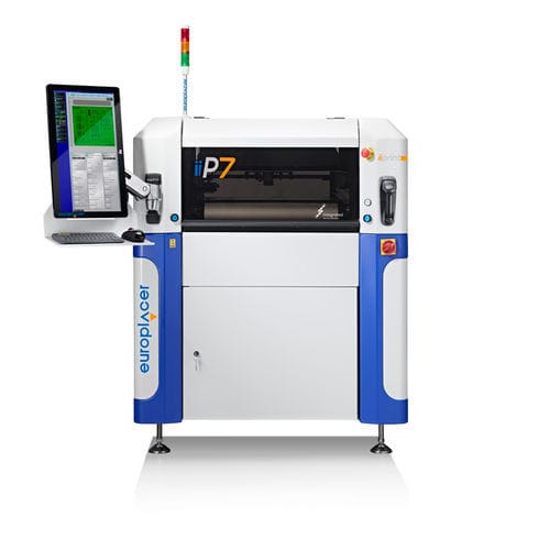 Macchina serigrafica automatica - ii-P7 - Europlacer - per pasta saldante / SMT / programmabile